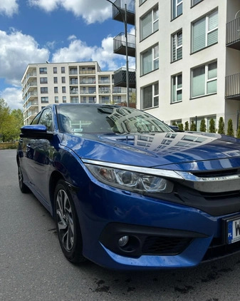 Honda Civic cena 70000 przebieg: 76000, rok produkcji 2018 z Warszawa małe 352